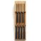 Органайзер для ножей из бамбука DrawerStore Bamboo