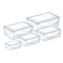 Набор прямоугольных контейнеров FRESHBOX 0,2/ 0,5/ 1 / 1,5/ 2,5 л